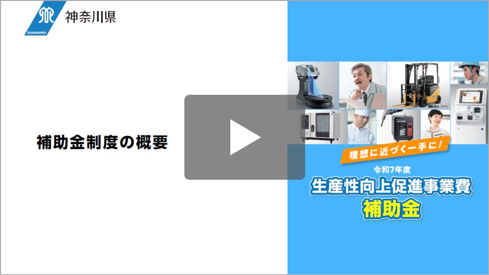 補助金説明動画（1）補助金制度の概要